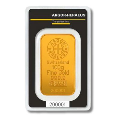 100g zlata | Argor-Heraeus