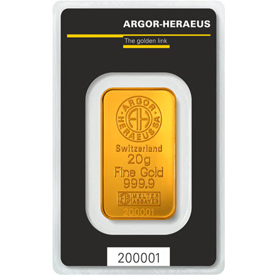 රන් 20g | Argor-Heraeus