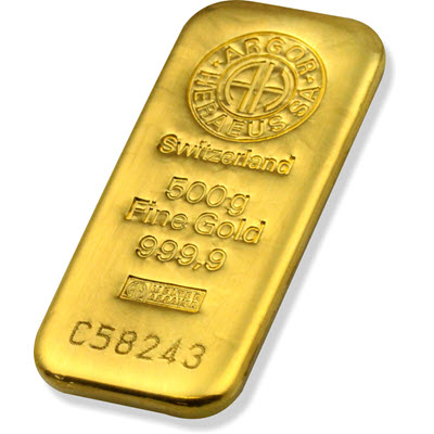 500g of gold | Argor-Heraeus