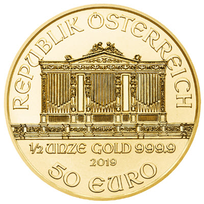 1/2 ounce gold - Vienna Philharmonic