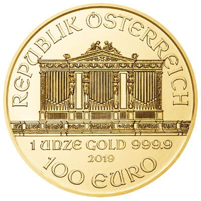 1 ounce of gold - Vienna Philharmonic