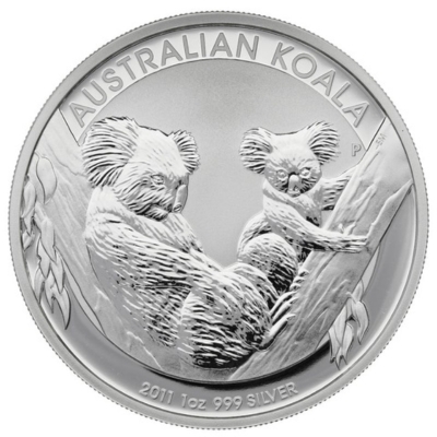 1 unca srebra | Australian Koala
