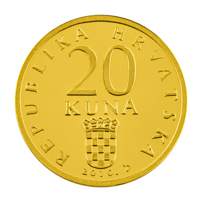 Zlatnik Kralj Tomislav + kutija