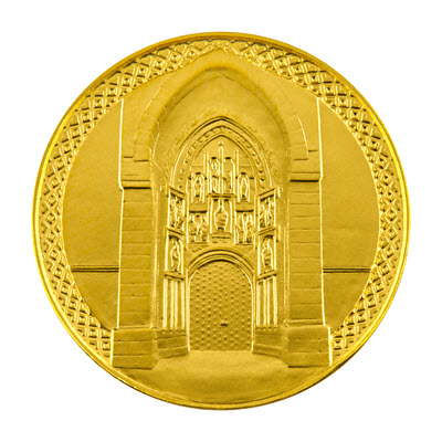 Zlatna medalja Crkva Svetog Marka + kutija (trenutno nedostupno)