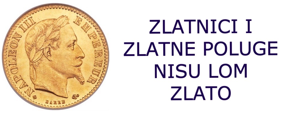 ZLANTICI nisu lom zlato