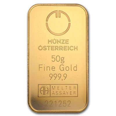 50g zlata | Münze Österreich
