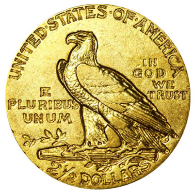 2,5 američkih dolara Indian Head