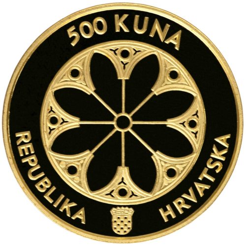 Šest stoljeća sveučilišne nastave u Zadru - 500 kuna - Zlato
