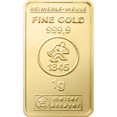 1g of gold | Heimerle + Meule (comes without packaging)