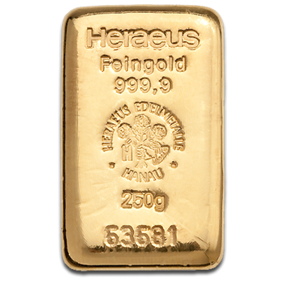 250g zlata | Heraeus
