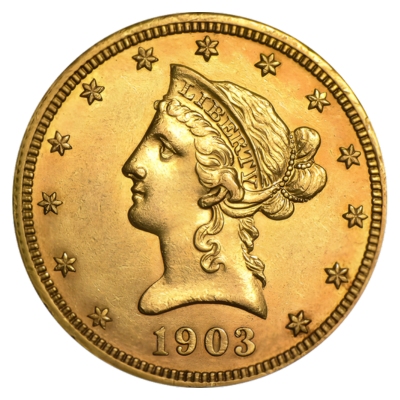 10 američkih dolara Liberty Head