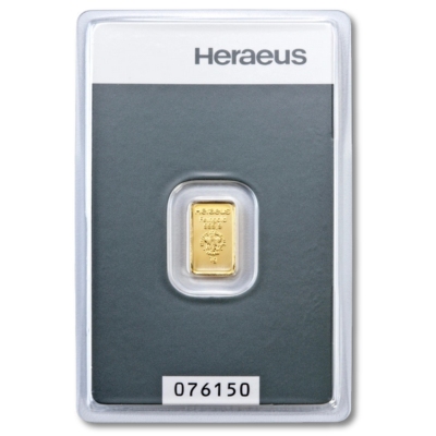 1g zlata | Heraeus