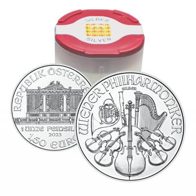 20 ounces of silver - Vienna Philharmonic | Tube