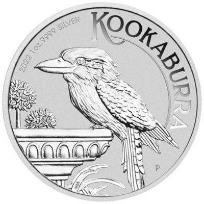 1 unca srebra | Kookaburra