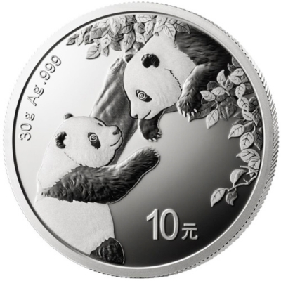 30 grama srebra | Kineska panda