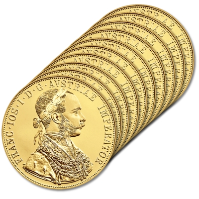 Large ducat Franz Jozef | 10 pieces