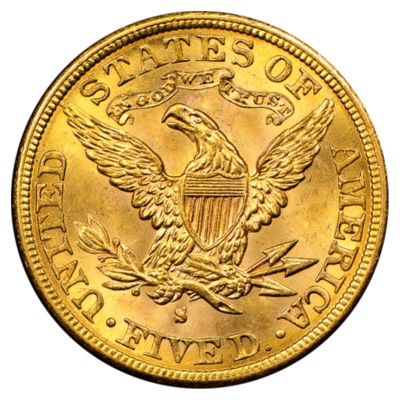 5 američkih dolara Liberty Head