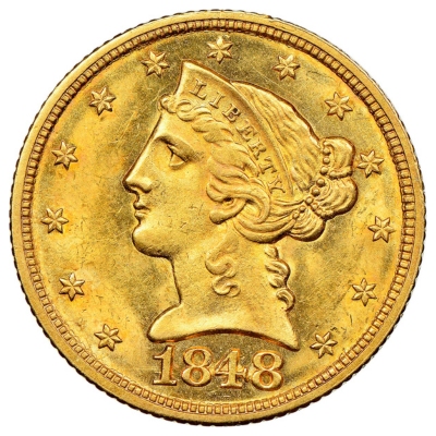 5 američkih dolara Liberty Head