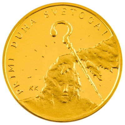 Zlatna medalja Krizma 1/8 unce + kutija (trenutno nedostupno)