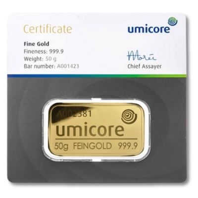 50g zlata | Umicore