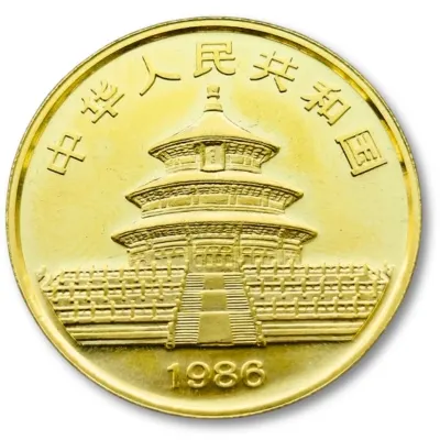 1 unca zlata | Kineska panda