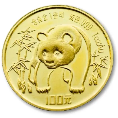 1 unca zlata | Kineska panda