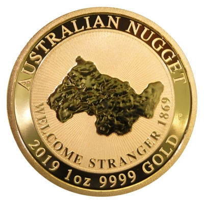 1/4 unce zlata | Australian Nugget 2019.