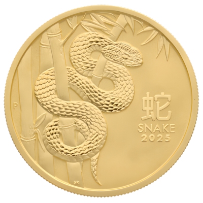 1/10 unce zlata | Godina Zmije 2025.