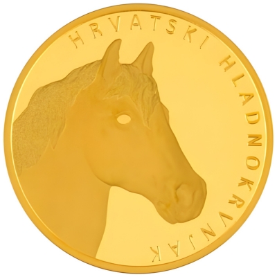 1/16 unce zlata | Hrvatski Hladnokrvnjak + kutija