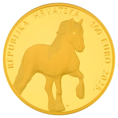 1 unca zlata | Hrvatski Hladnokrvnjak + kutija (obojani)