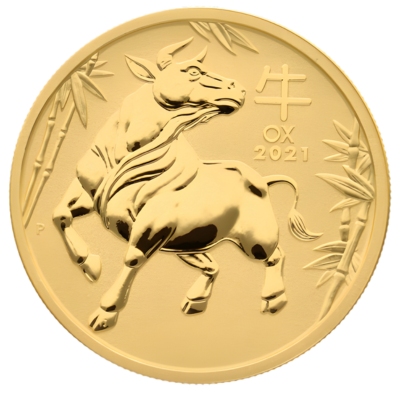 1/10 unce zlata | Godina Vola 2021.